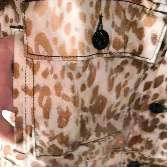 Lularoe Small cheetah custom bleach dyed Kenny jacket. NWOT.Custom western print - Picture 15 of 15